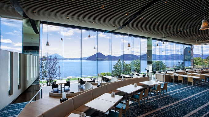 【早期予約60日前】洞爺湖一望のレストランで北海道ラグジュアリーブッフェを堪能（夕朝食：ブッフェ）